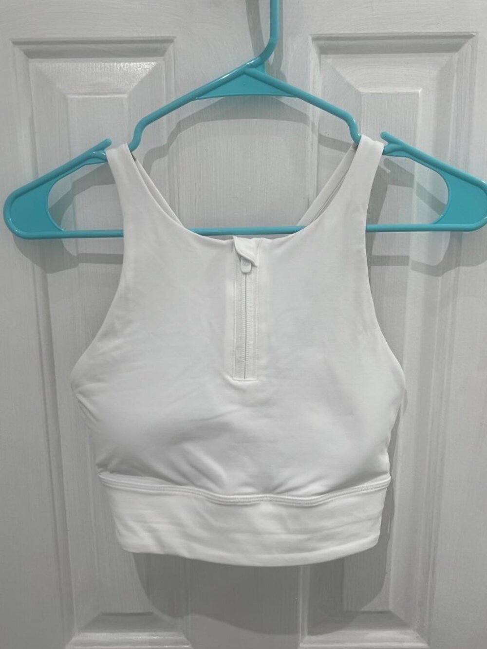 Lululemon Energy High-Neck Longline Bra Zip - Size 8